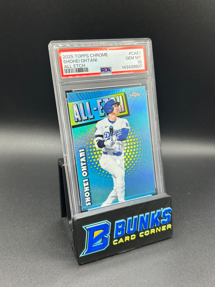 2025 Shohei Ohtani Topps Chrome All Etch PSA 2010