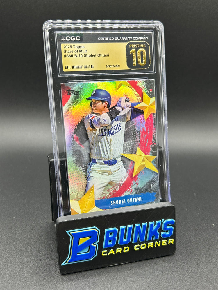 2025 Shohei Ohtani Topps Stars of MLB CGC Pristine 10