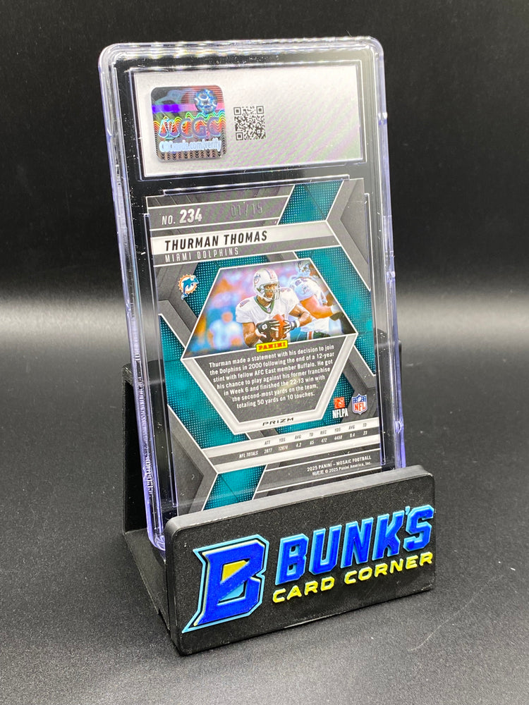 2025 Thurman Thomas Tessellation Mosaic 1/15 CGC 10