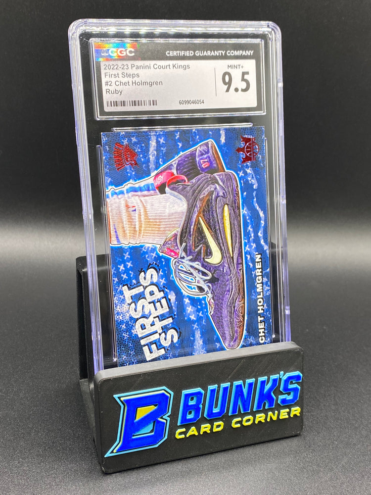 2022-23 Chet Holmgren Ruby First Steps CGC 9.5 136/149