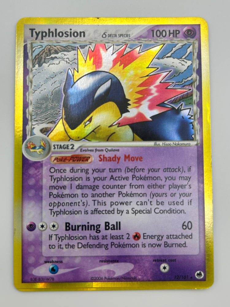 Typhlosion Holo Dragon Frontiers MP