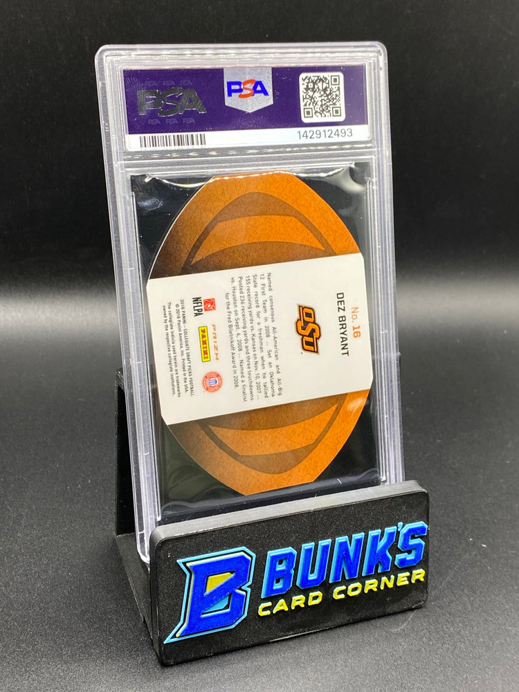2016 Dez Bryant Football Die-Cuts PSA 10