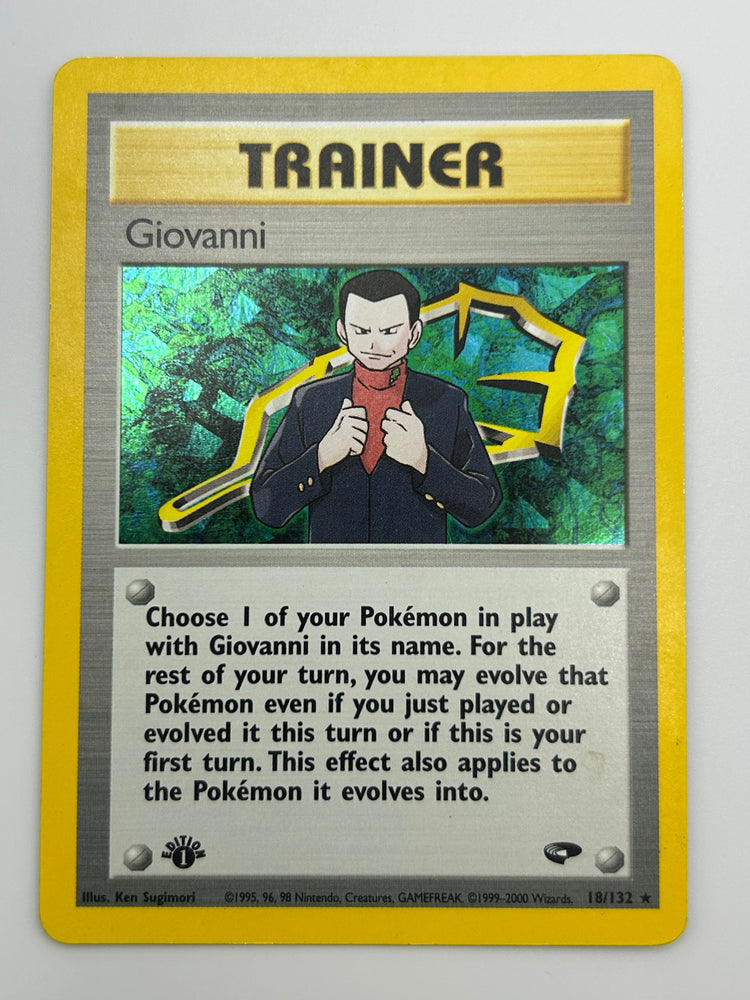 Giovanni Holo 1st Edition Gym Challenge MP