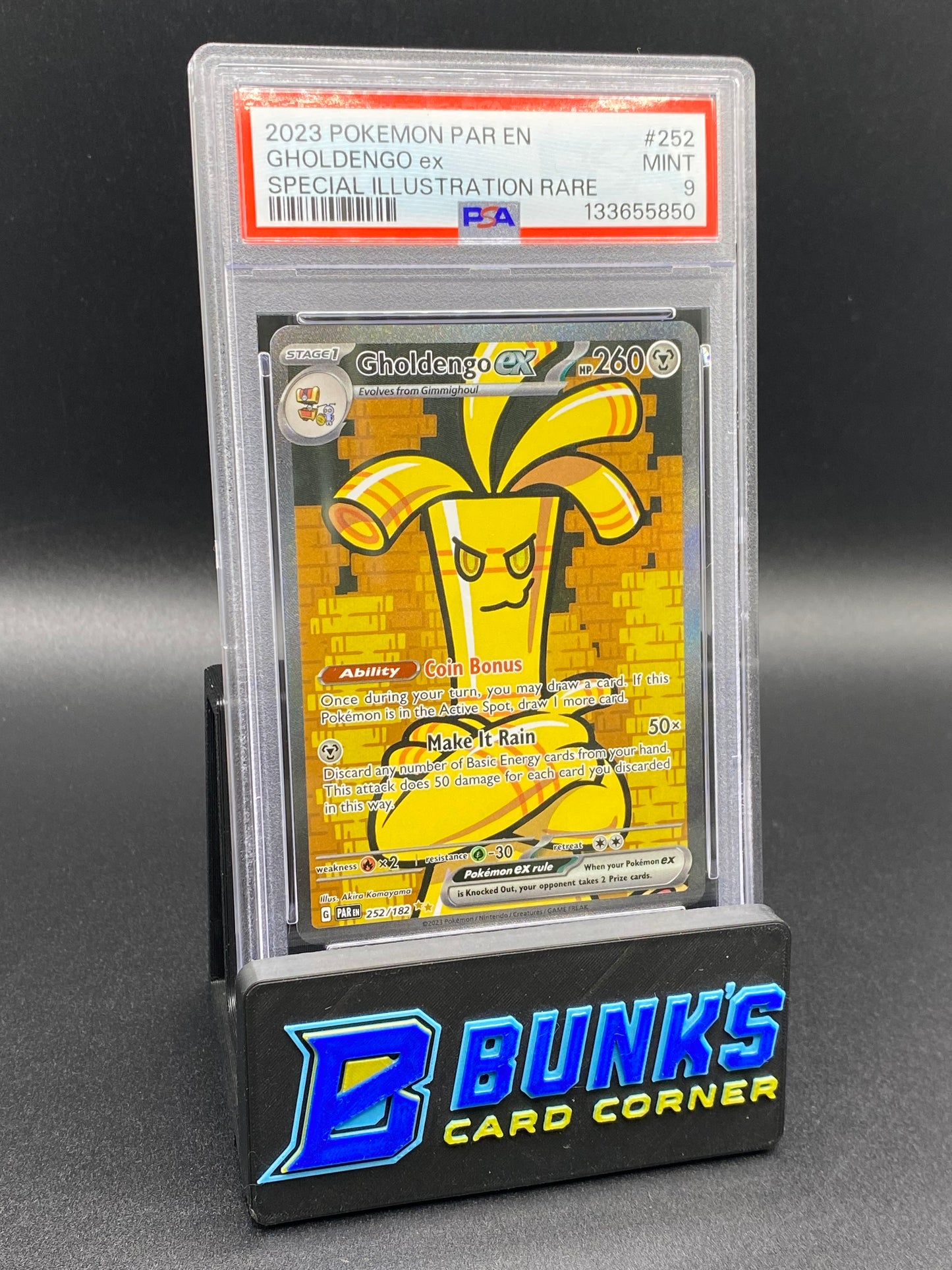 Gholdengo Ex SIR Paradox Rift PSA 9