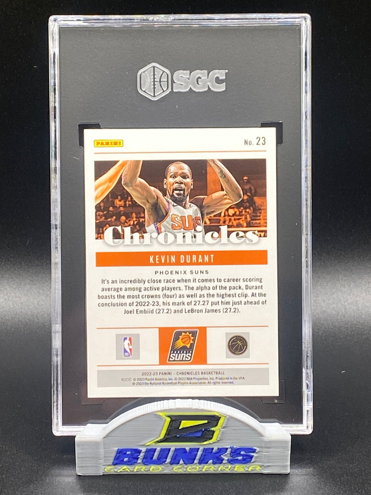 2022-23 Kevin Durant Swirl 15/25 SGC 10