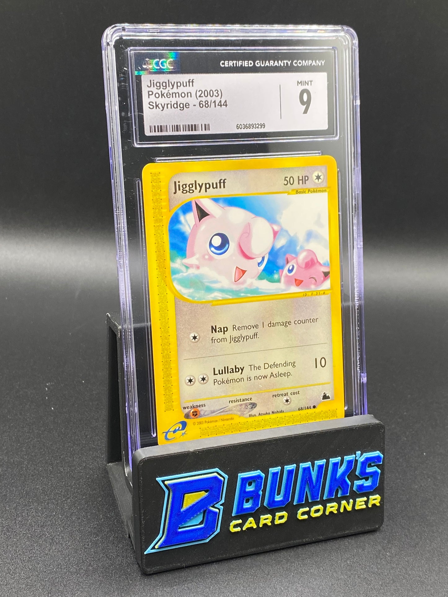 Jigglypuff Skyridge E-Reader CGC 9