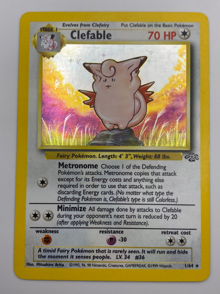 Clefable Holo Jungle MP