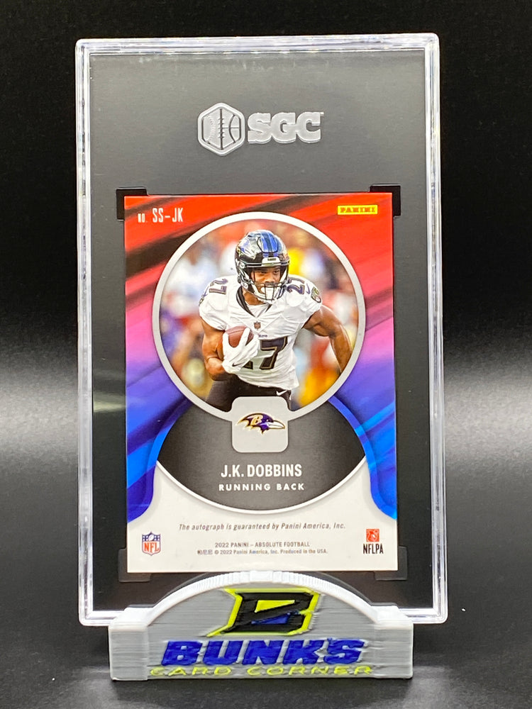 2022 JK Dobbins AUTOGRAPHED Blue 24/25