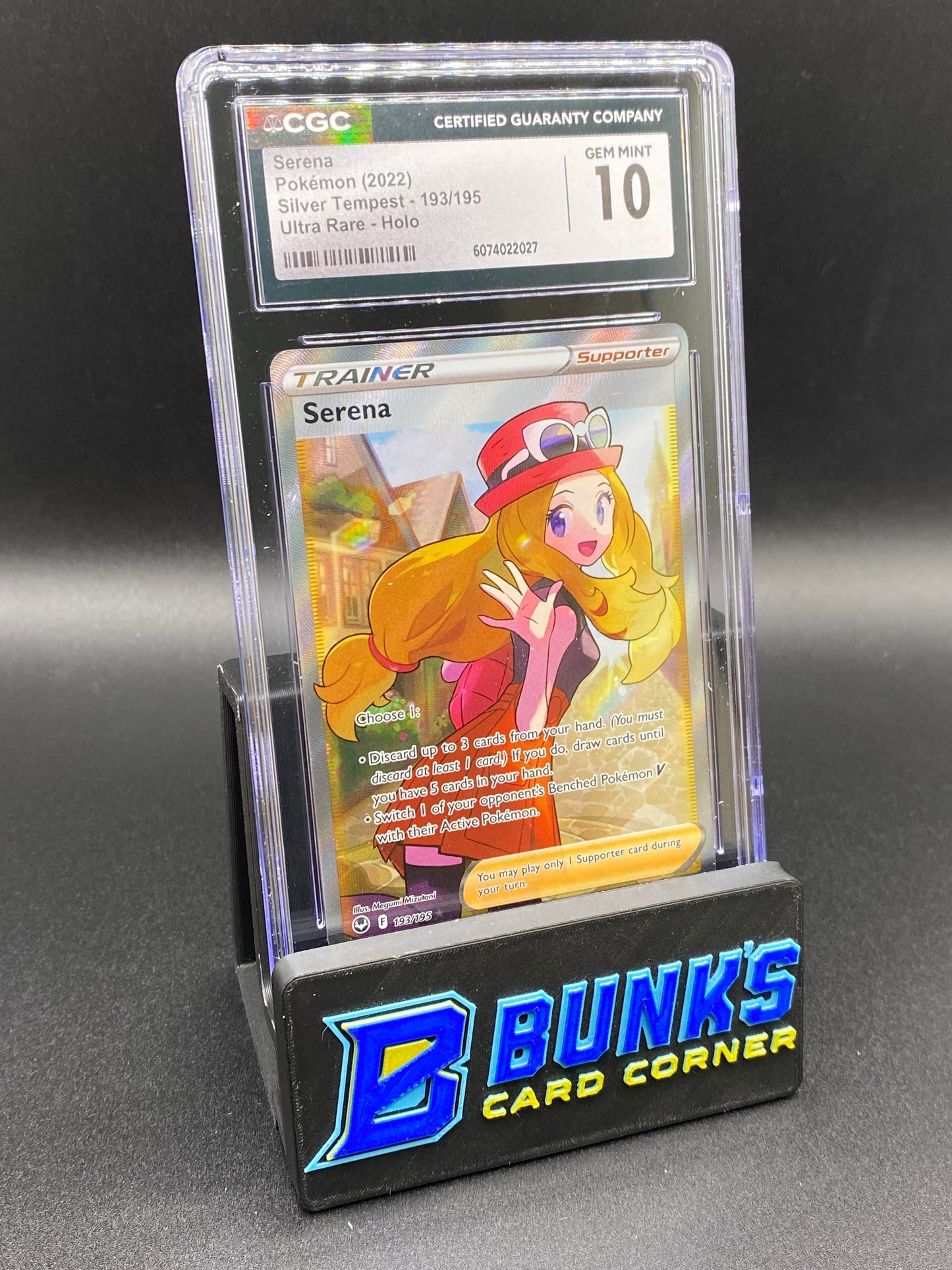 Serena Ultra Rare Silver Tempest CGC 10