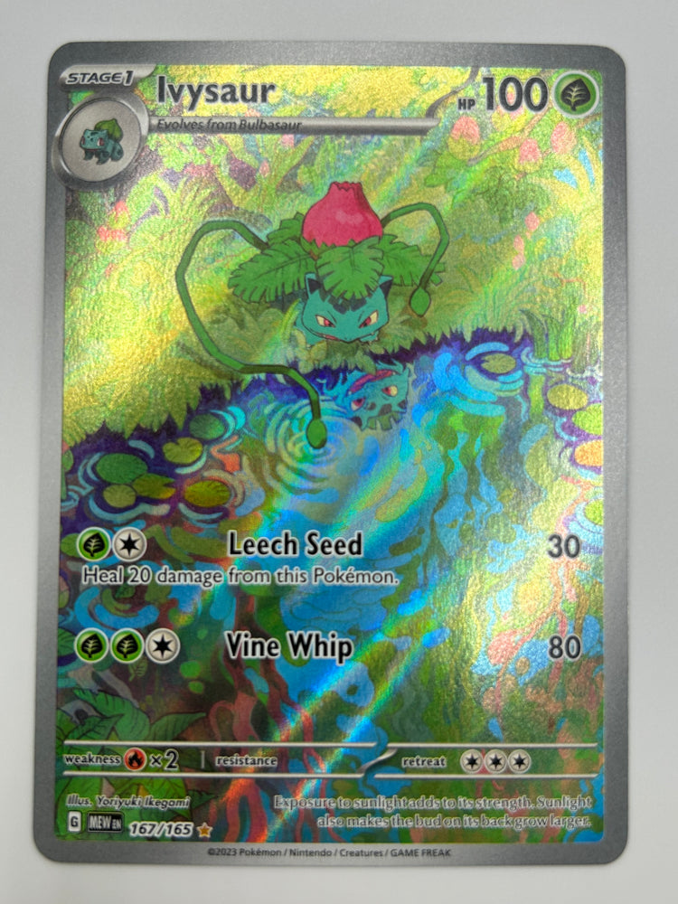 Ivysaur Illustration Rare 151 NM
