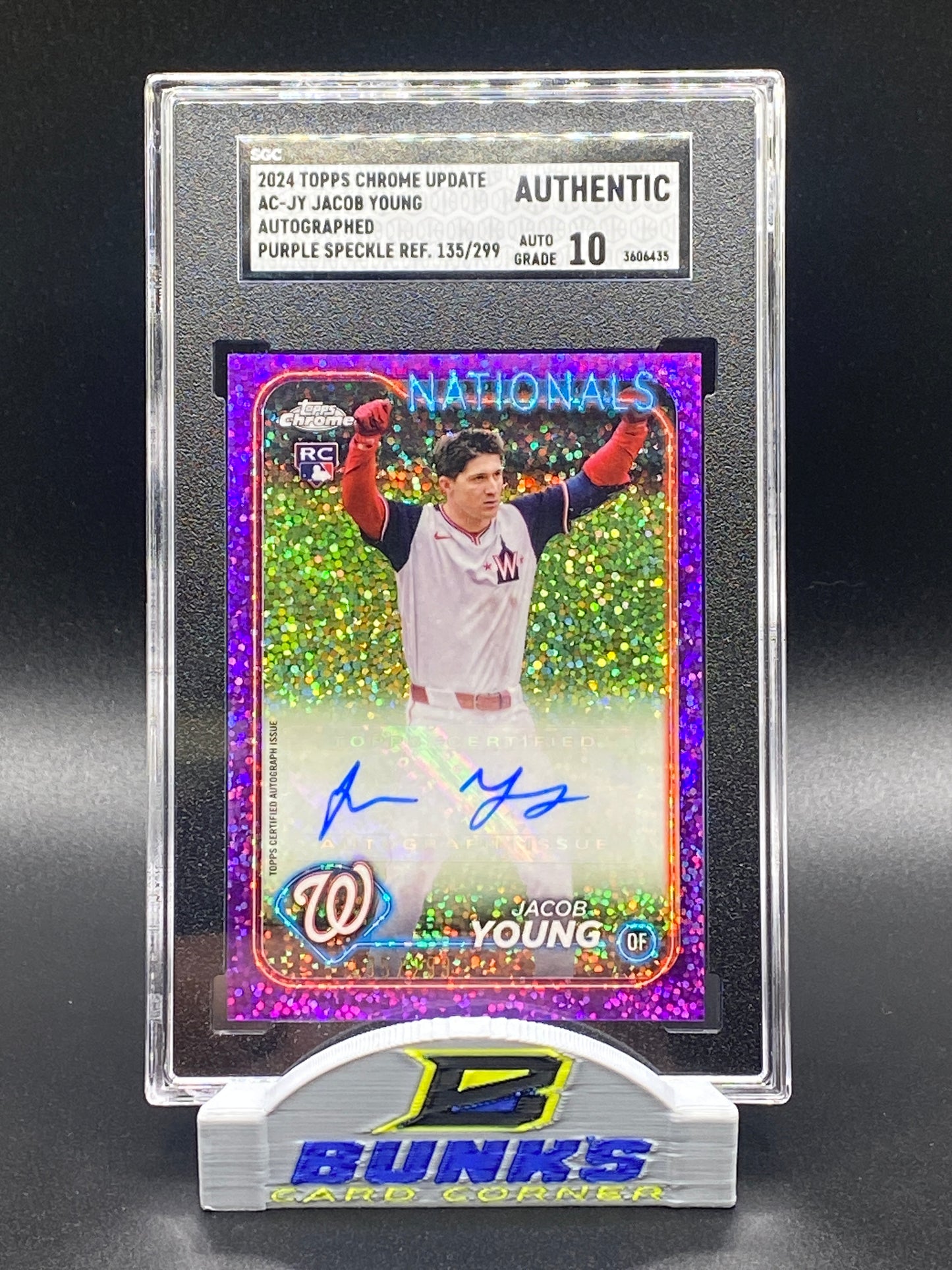 2024 Jacob Young AUTOGRAPHED 135/299 (Box B6)