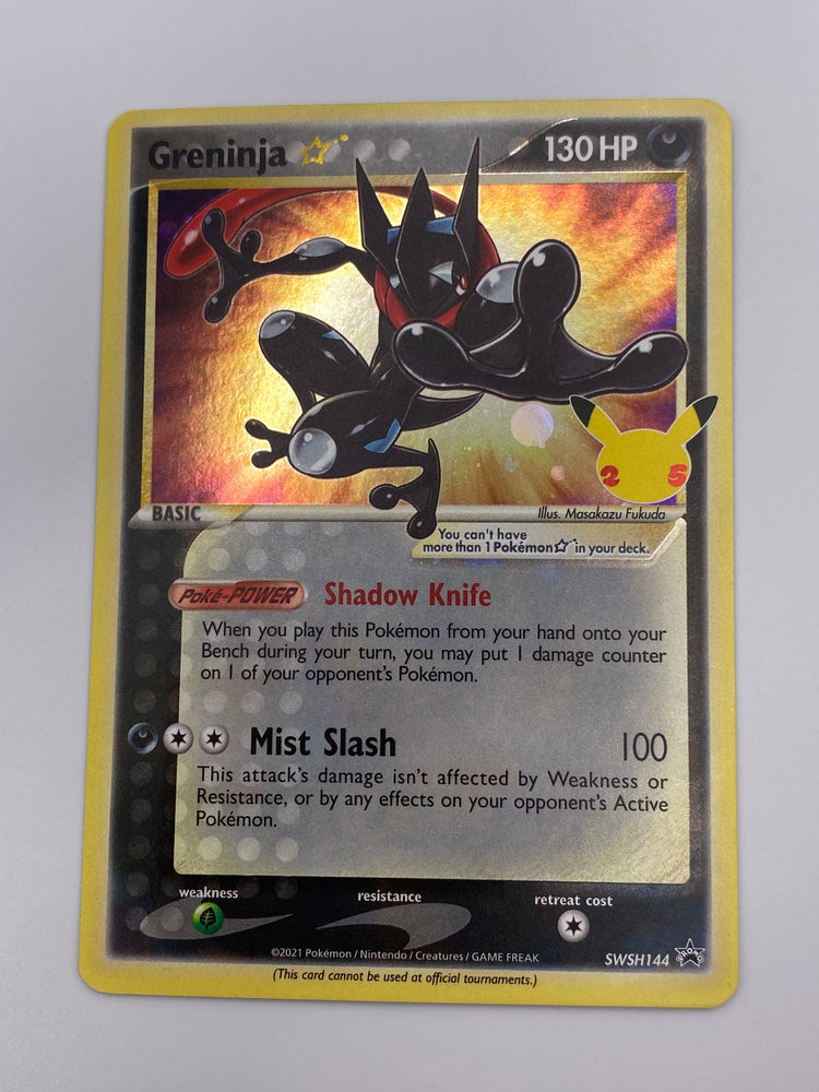 Greninja Gold Star Promo NM