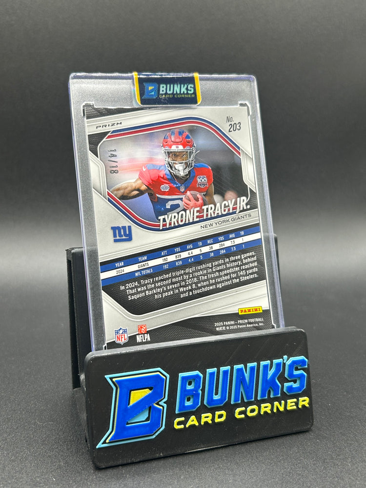 2025 Tyrone Tracy Jr Lotus Flower Prizm 14/18