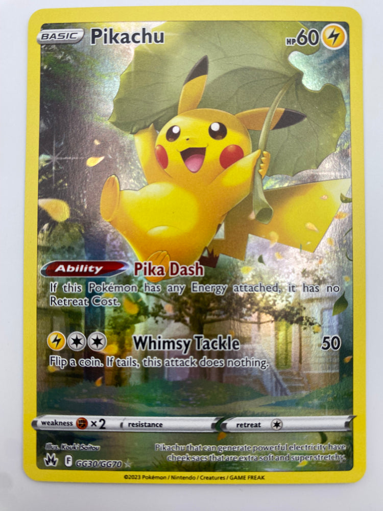 Pikachu Galarian Gallery Crown Zenith NM