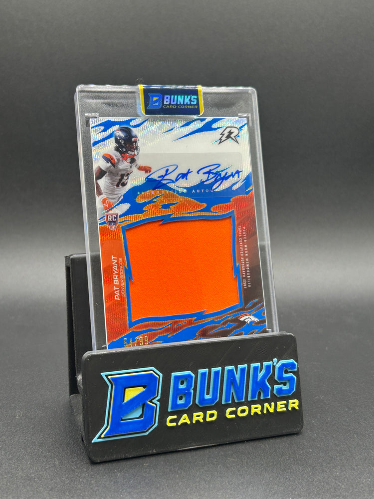 2026 Pat Bryant Resurgence Rookie Relic Signatures 54/99 RC