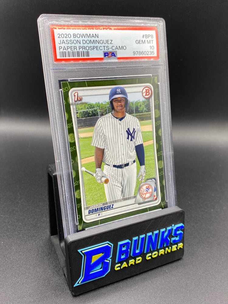 2020 Jasson Dominguez Paper Prospects Camo PSA 10
