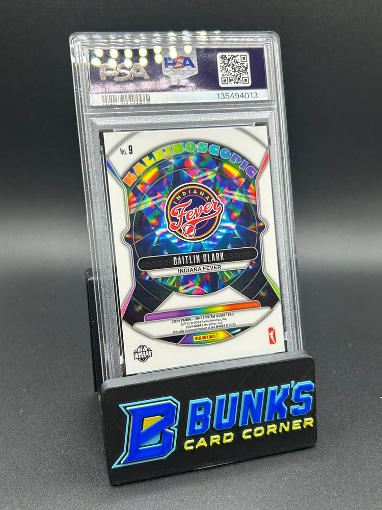 2024 Caitlin Clark Panini Prizm WNBA Kaleidoscopic Rc PSA 10