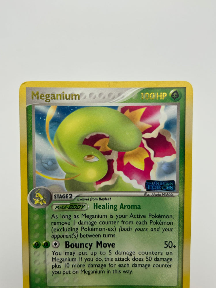 Meganium Reverse Holo Unseen Forces LP