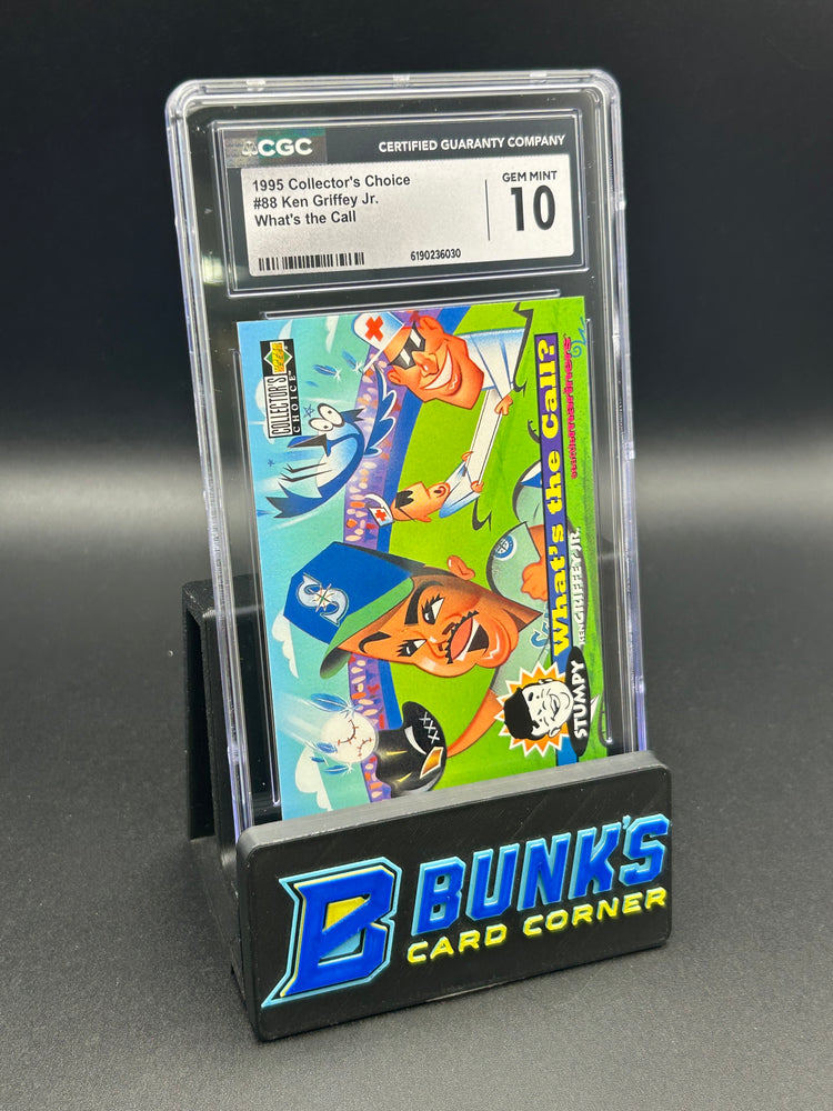 1995 Ken Griffey Jr. Collector's Choice What's the Call CGC 10