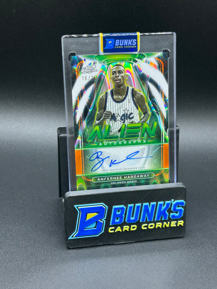 2026 Anfernee Hardaway Alien Topps Auto 16/25