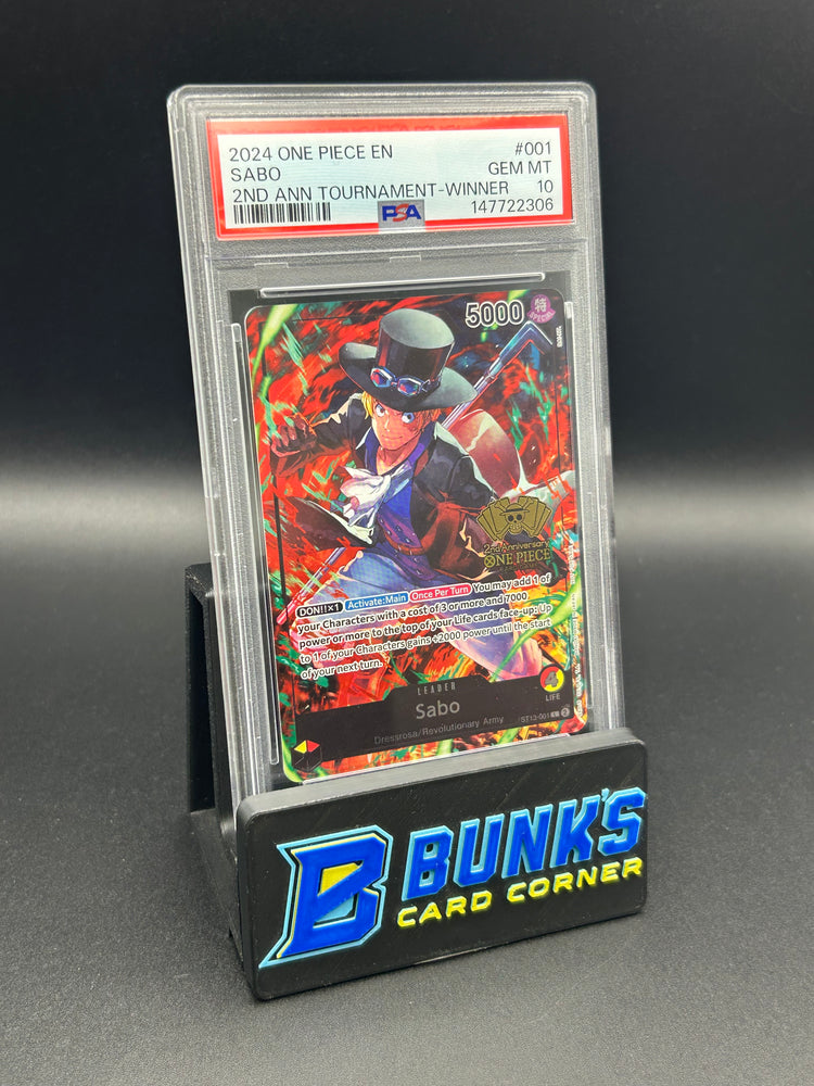 Sabo 2nd Anniversary Tournament Winner PSA 10
