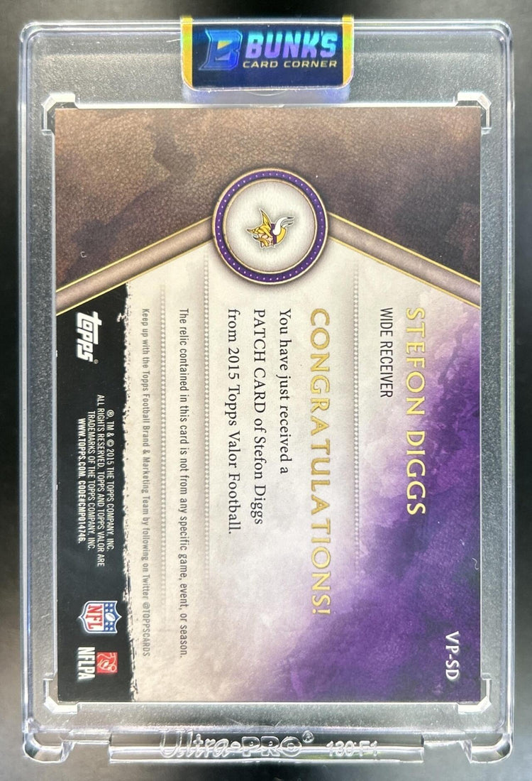 Stefon Diggs back image