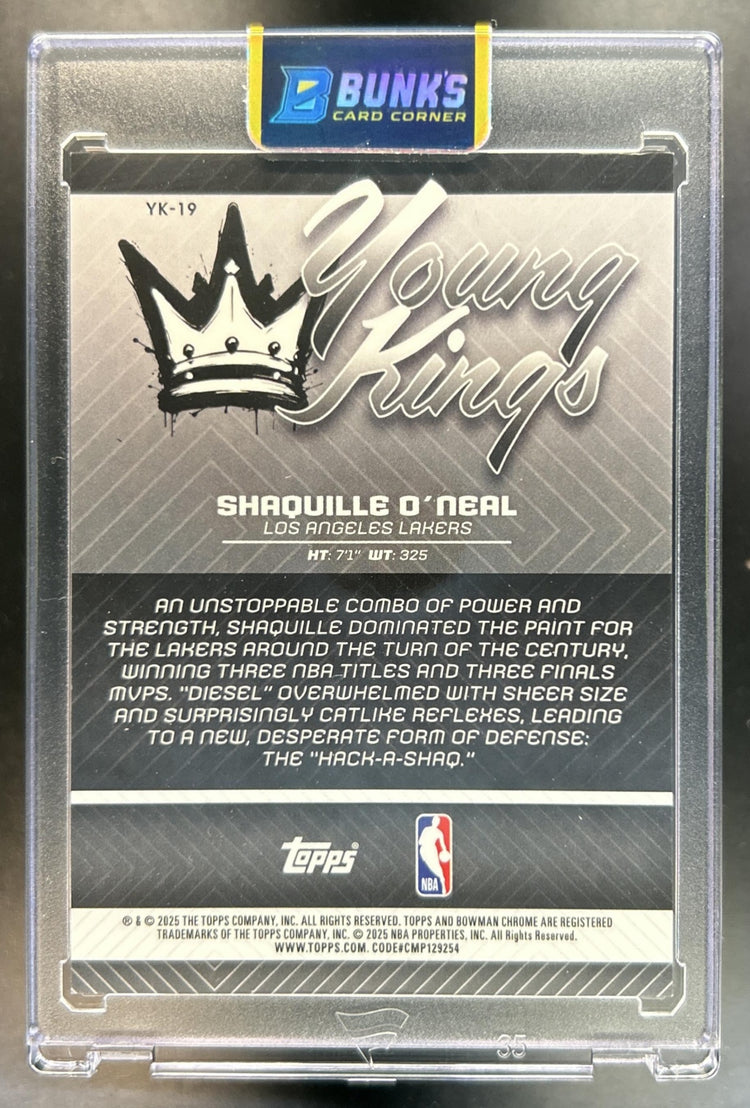 Shaquille O'Neal back image