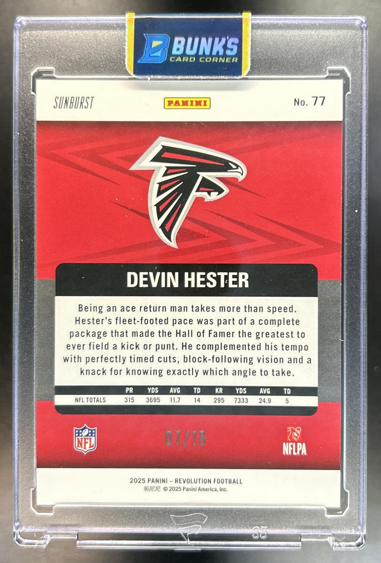 Devin Hester back image