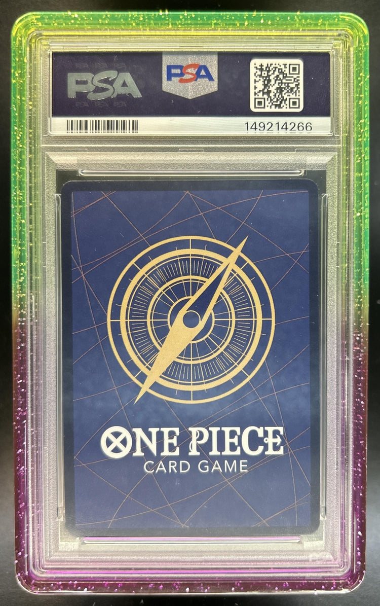 Zoro-Juurou Emperors in the New World #ST18-004 Treasure Art Rare PSA 10