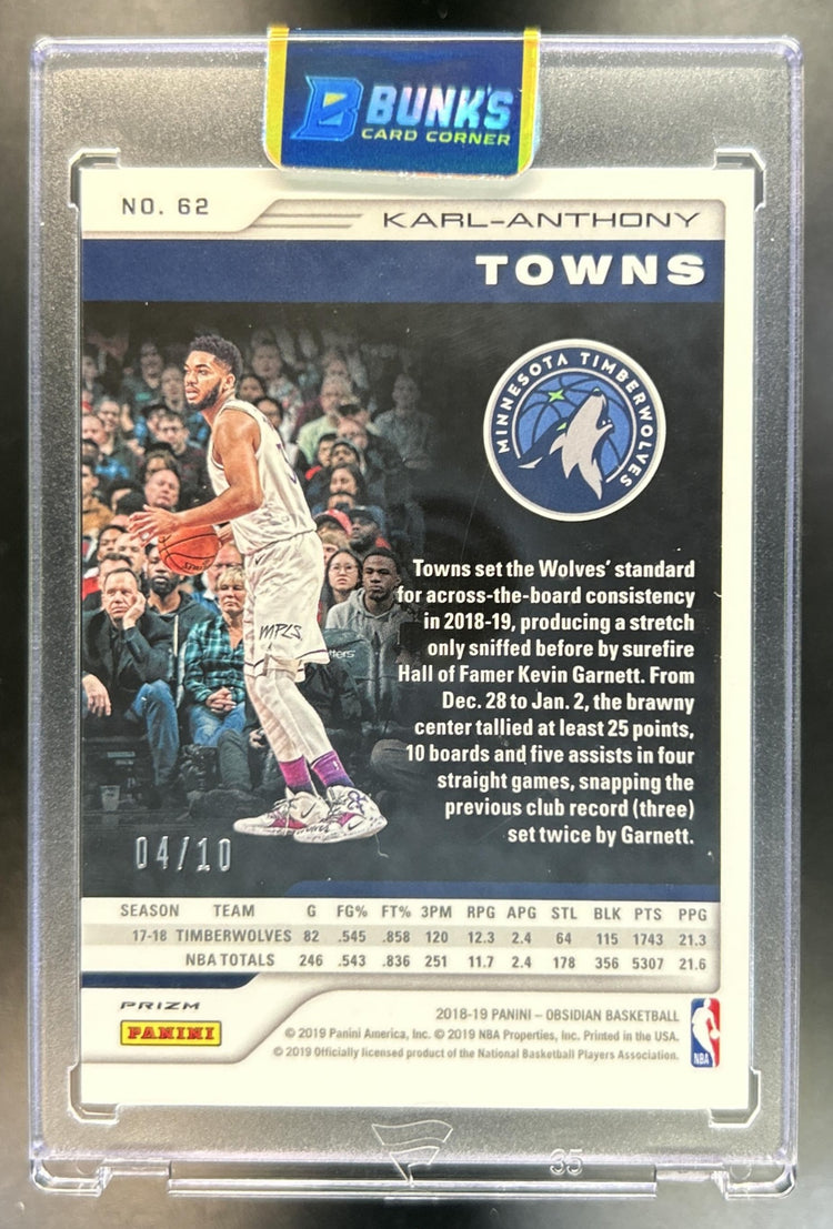 Karl-Anthony Towns back image