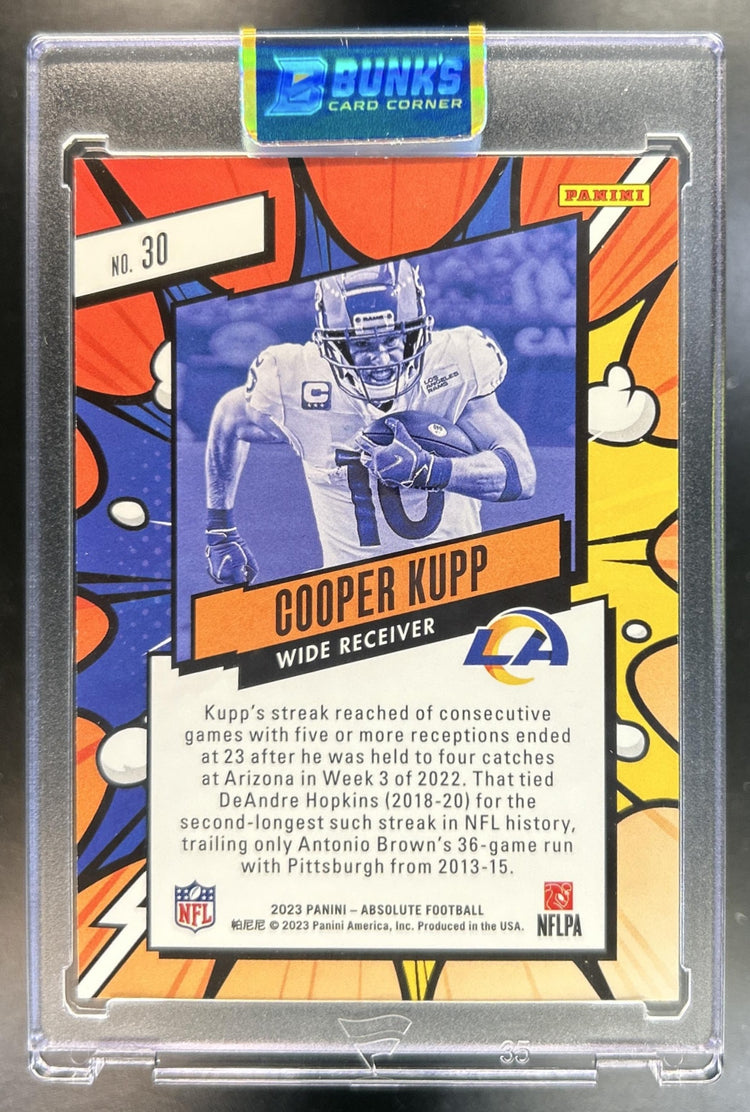 Cooper Kupp 2023 Panini Absolute #30 Explosive Rams