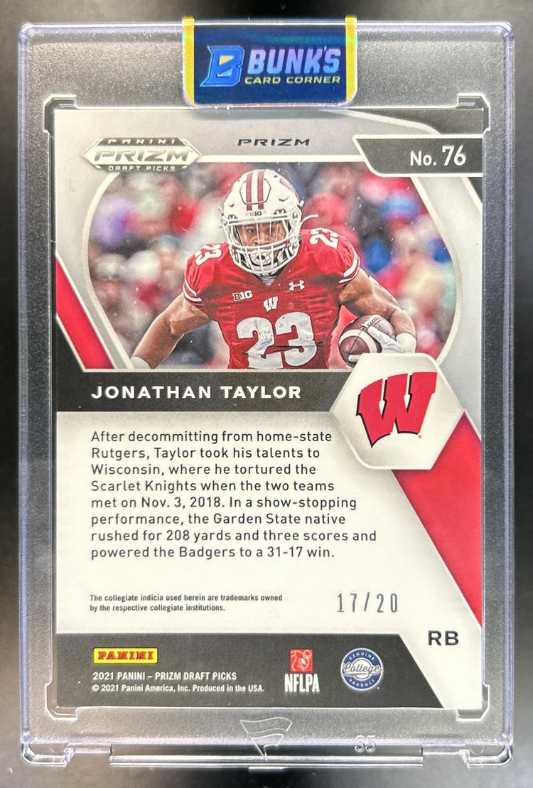 Jonathan Taylor back image