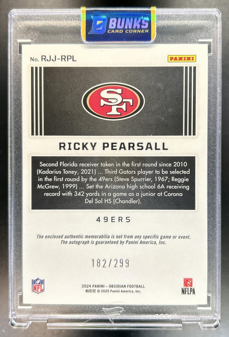 Ricky Pearsall back image