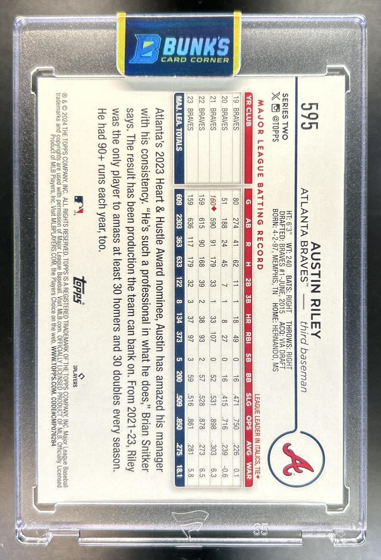 Austin Riley back image