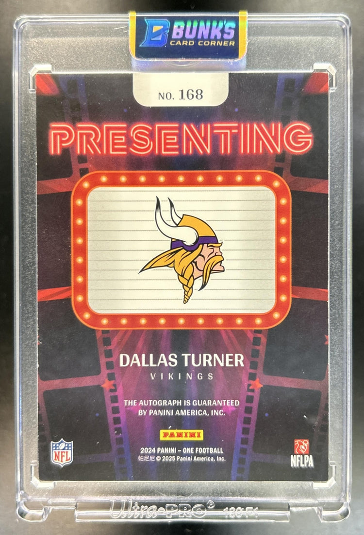 Dallas Turner back image
