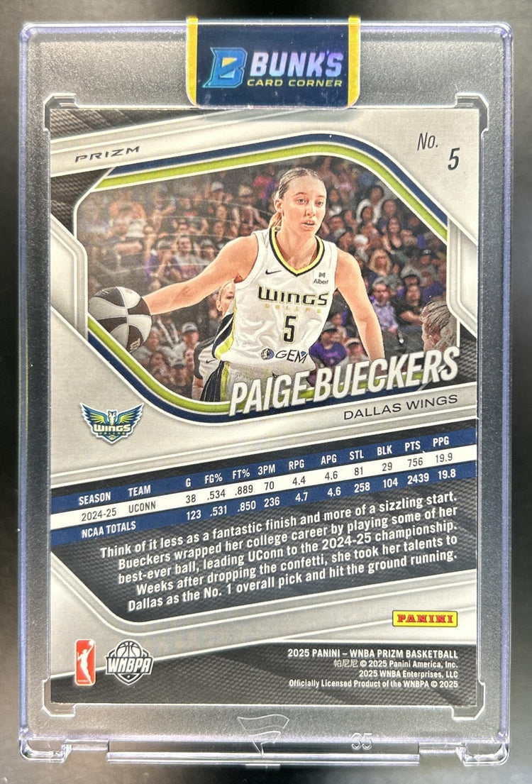 Paige Bueckers back image