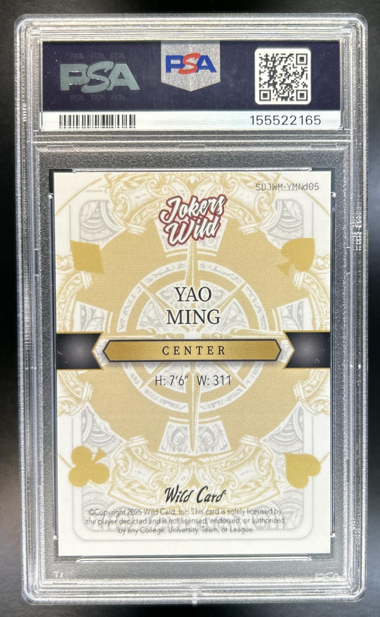 Yao Ming back image