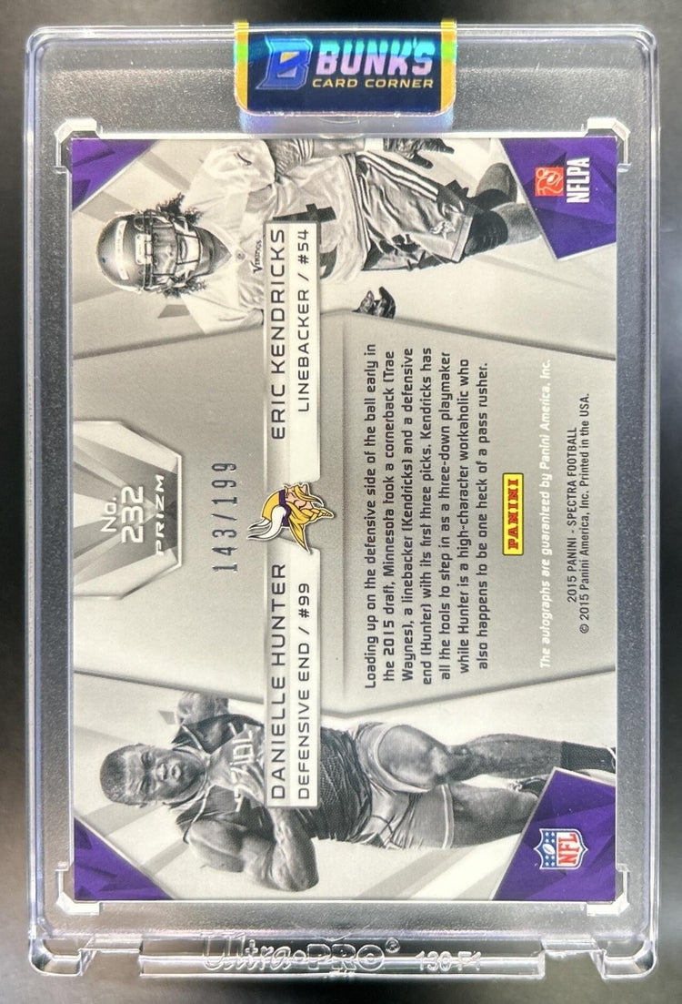 Danielle Hunter / Eric Kendricks back image