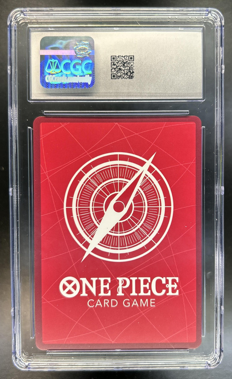 Monkey D. Luffy Carrying On His Will #OP13-001 Alternate Art SP CGC 10