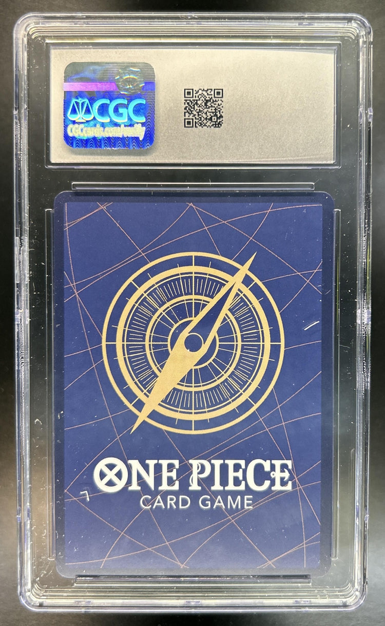 Marshall.D.Teach The Time of Battle JP #OP16-119 Alternate Art SP CGC 9.5