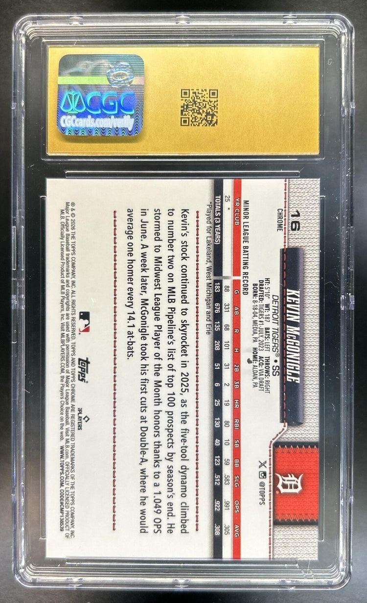 Kevin McGonigle back image