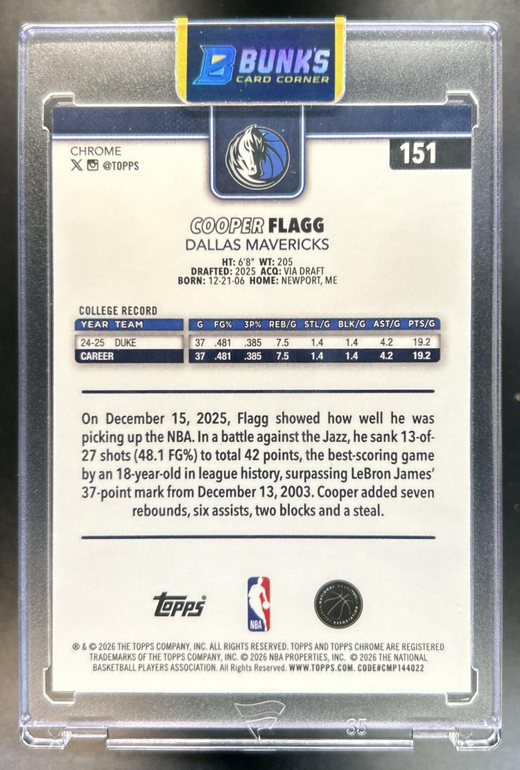 Cooper Flagg back image