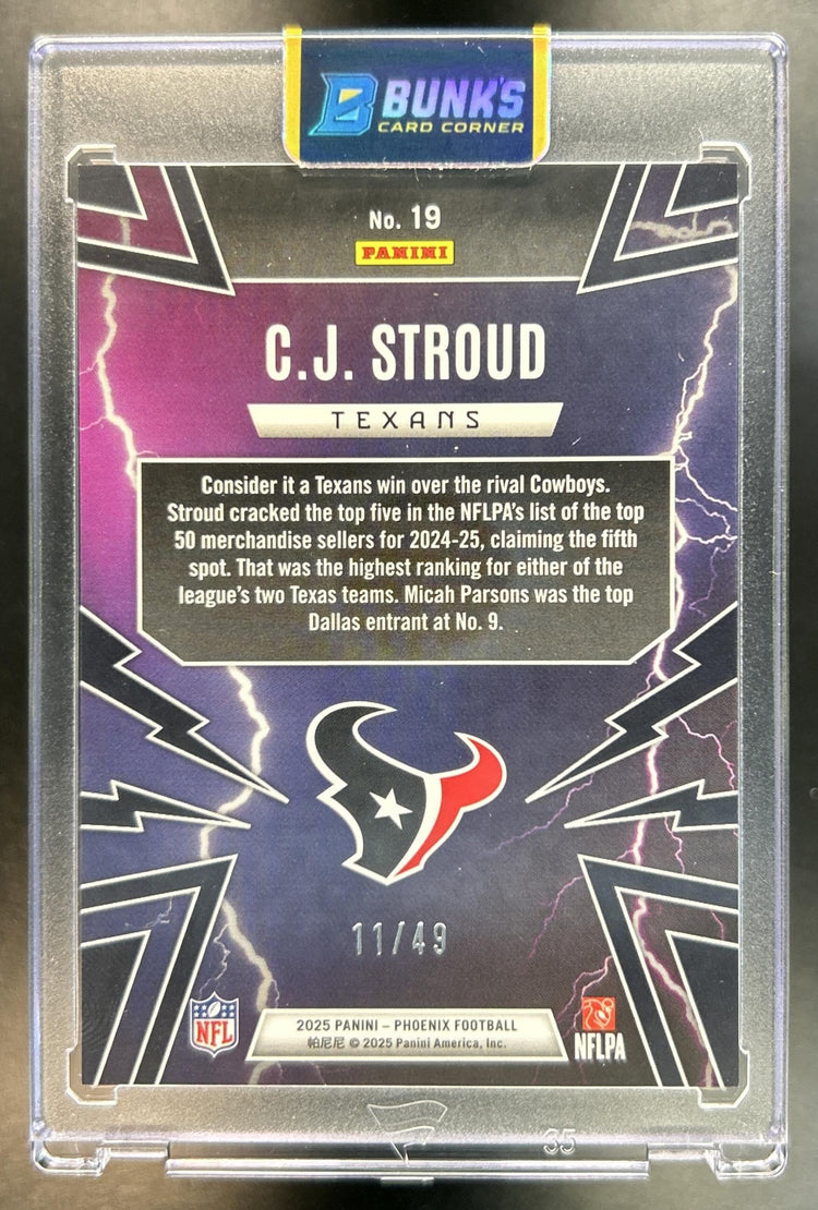 C.J. Stroud back image