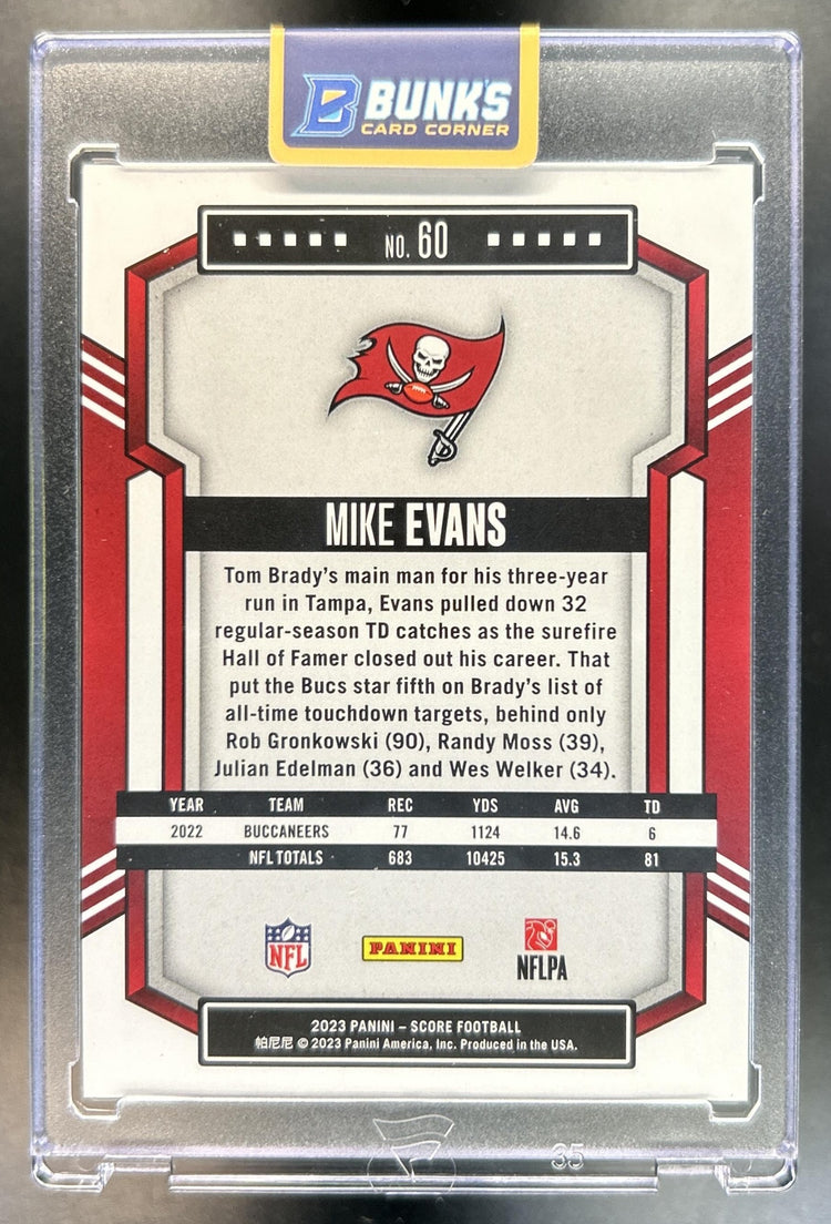 Mike Evans back image