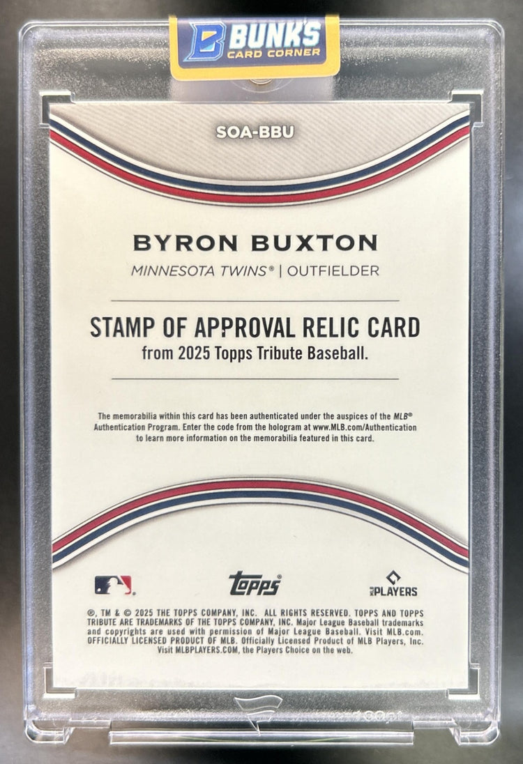 Byron Buxton back image