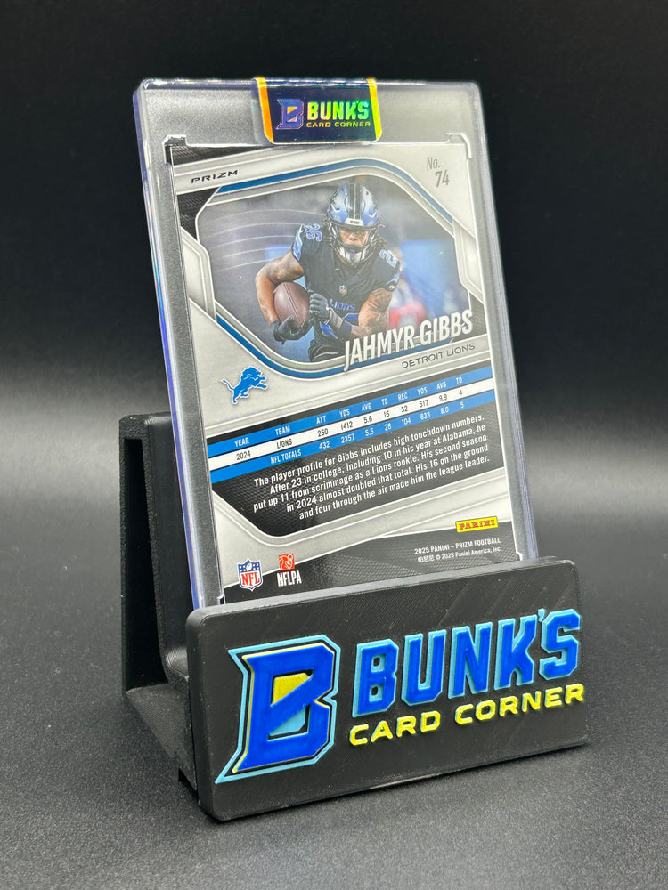 2025 Jahmyr Gibbs Panini Prizm Press Proof Case Hit