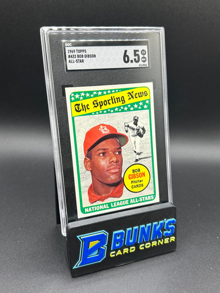 1969 Bob Gibson Topps All-Star #432 SGC 6.5