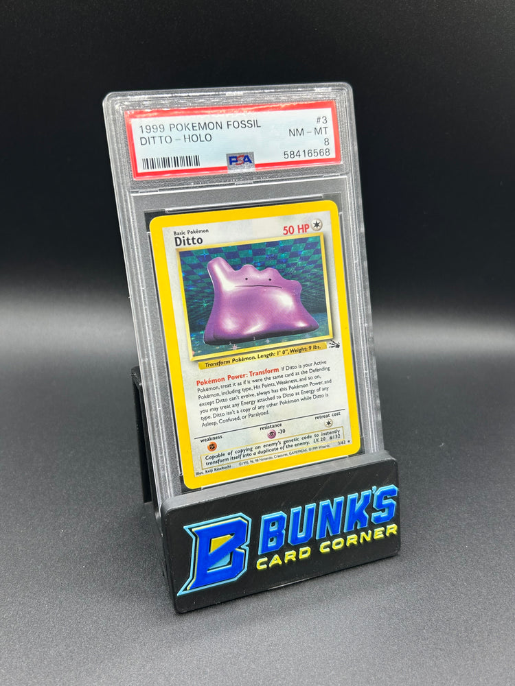 Ditto Holo Fossil PSA 8