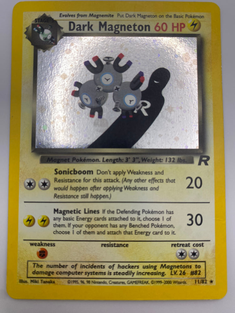Dark Magneton Holo Team Rocket LP