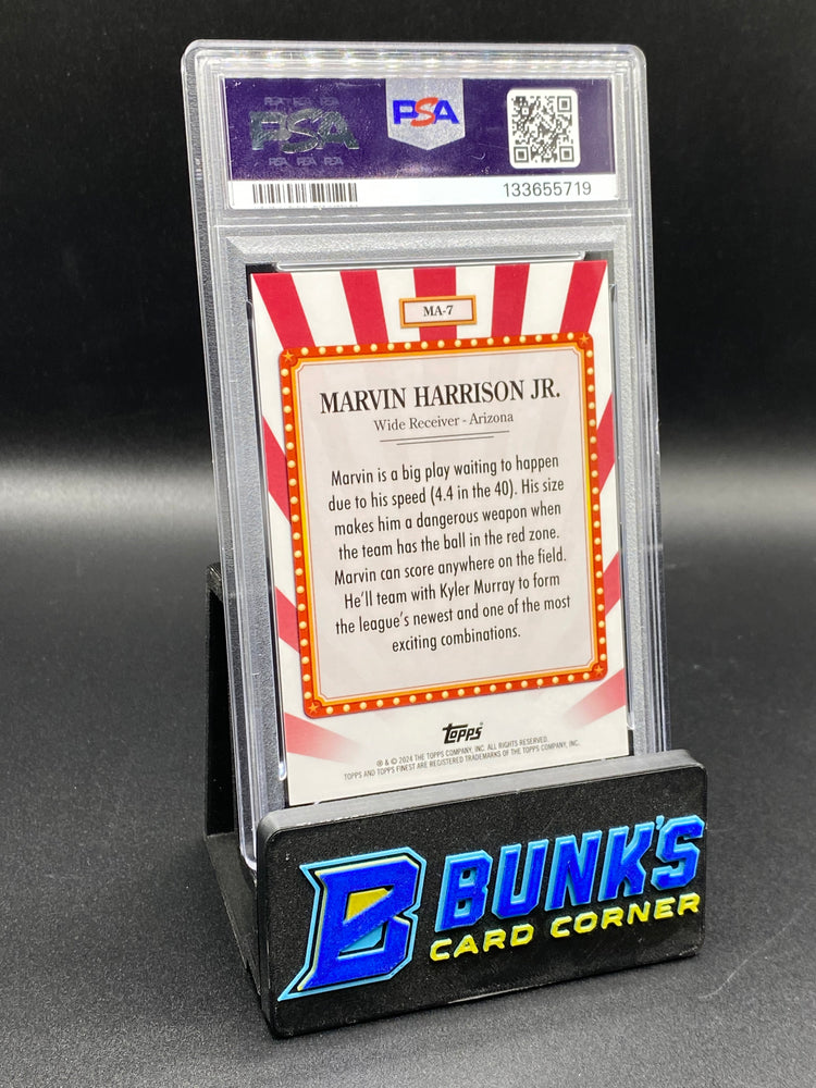 2024 Marvin Harrison Jr. Main Attraction Rc PSA 10